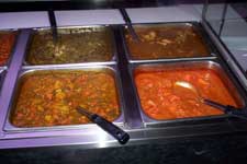 Indian Buffet - Curry and Meat